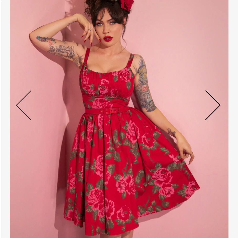 Red Rose Ingenue Vixen by Micheline Pitt